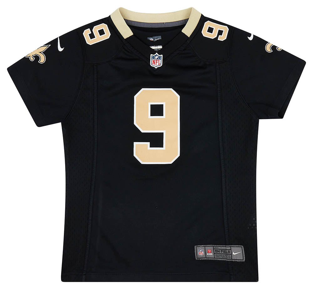 2012-17 NEW ORLEANS SAINTS BREES #9 NIKE GAME JERSEY (HOME) WOMENS (M)