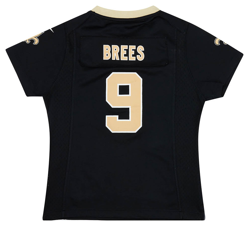 2012-17 NEW ORLEANS SAINTS BREES #9 NIKE GAME JERSEY (HOME) WOMENS (M)