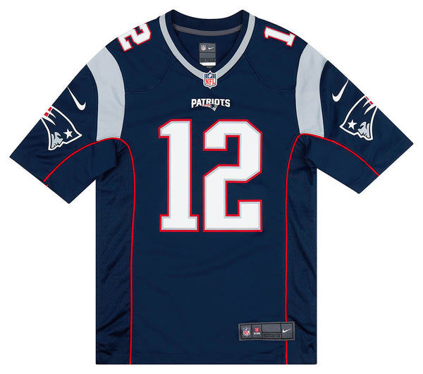 2012-16 NEW ENGLAND PATRIOTS BRADY #12 NFL REPLICA JERSEY (HOME) Y -  Classic American Sports