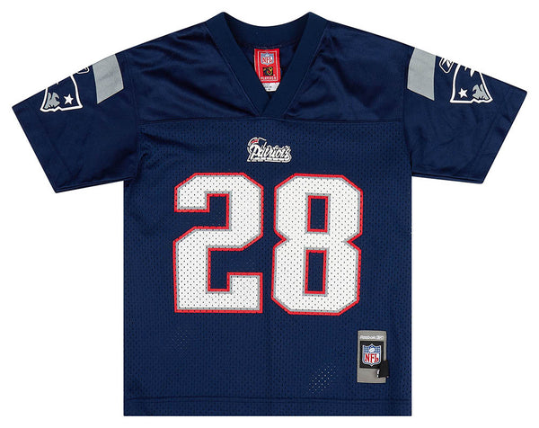 Reebok Corey Dillon #28 New England Patriots Football Jersey 