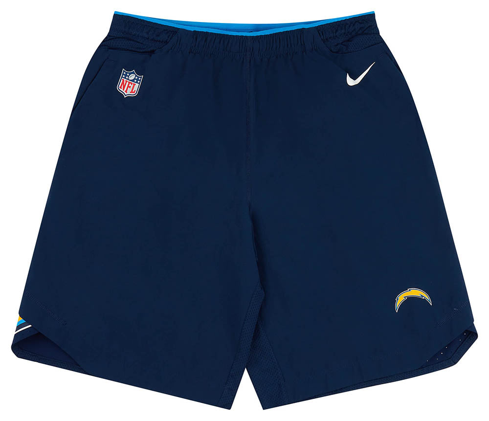 2018 SAN DIEGO CHARGERS NIKE TRAINING SHORTS L