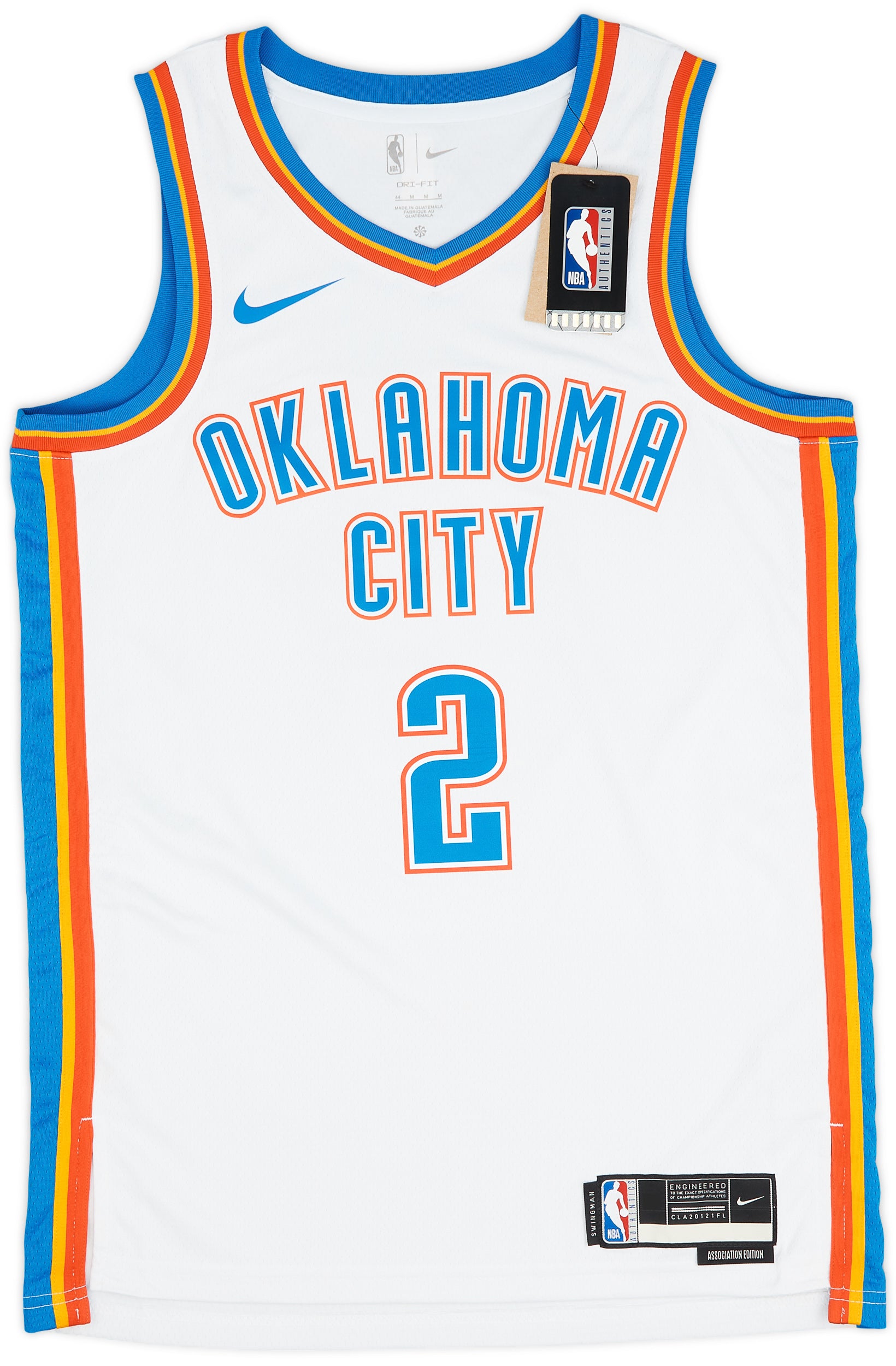 Oklahoma City Thunder Nike Association Edition Swingman Jersey