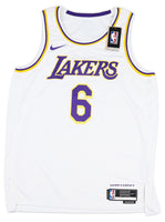 UNK NBA Lebron James #6 Los Angeles Lakers Jersey Black Shorts