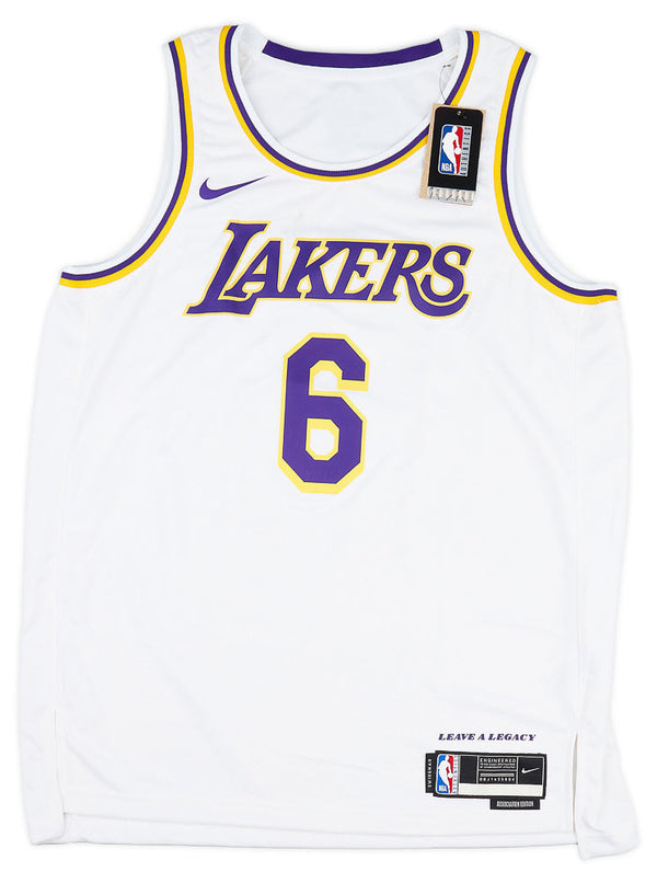 2022-23 LA Lakers James #6 Nike Swingman Alternate Jersey (XL)