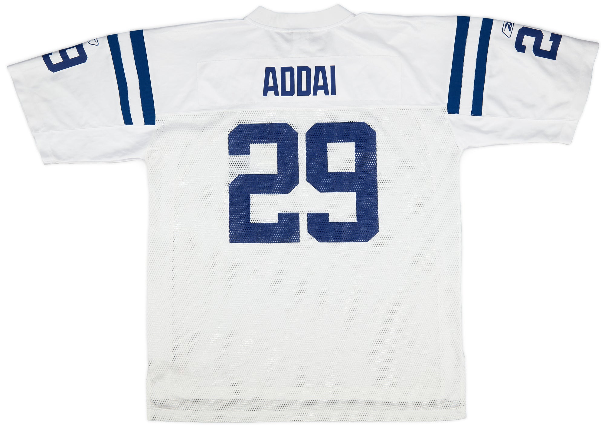 2007 INDIANAPOLIS COLTS ADDAI #29 REEBOK ON FIELD JERSEY (AWAY) XL
