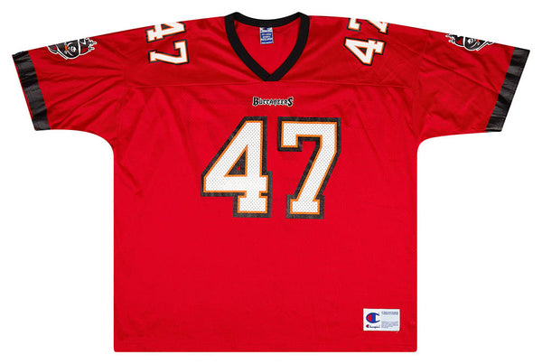 2001 TAMPA BAY BUCCANEERS LYNCH #47 REEBOK JERSEY (AWAY) XL - Classic  American Sports