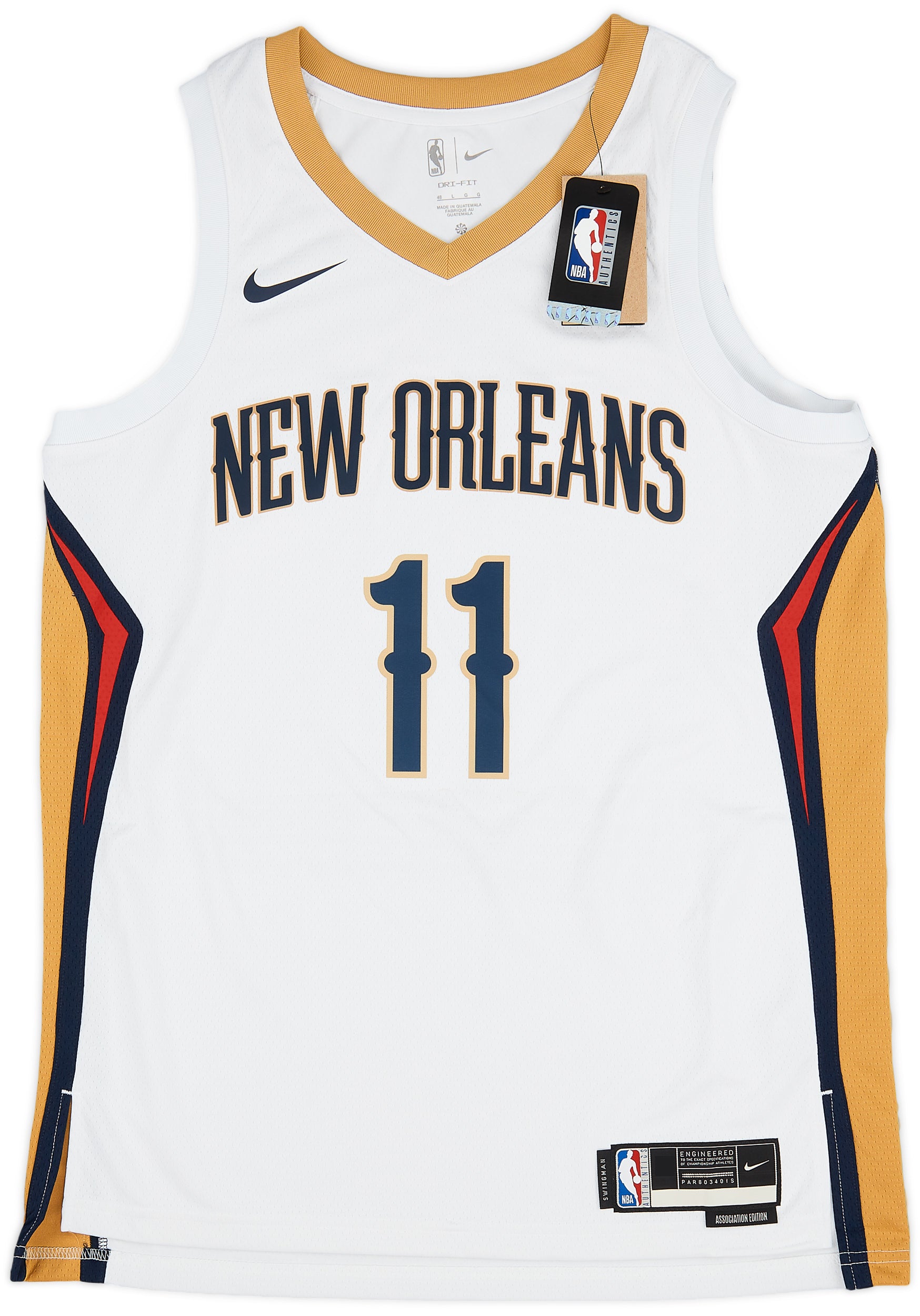 New Orleans Pelicans Association Edition 2022/23 Nike Dri-FIT NBA Swingman  Jersey.