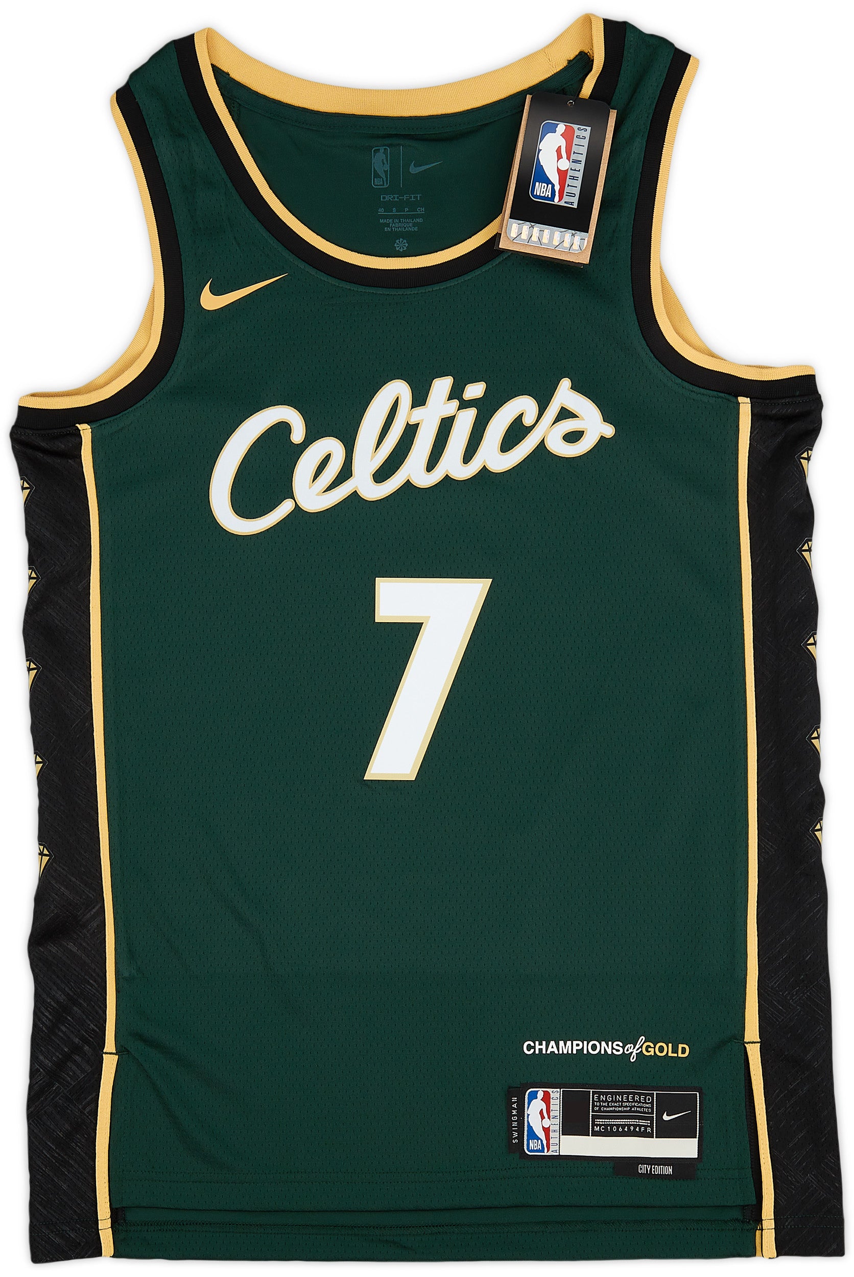 Nike Unisex Jaylen Brown Boston Celtics 2022/23 Swingman Jersey
