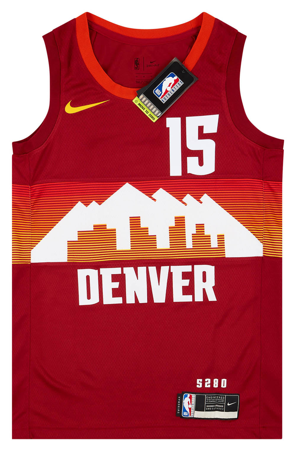 Authentic Nike Nikola Jokic #15 Denver Nuggets 2020-21 City