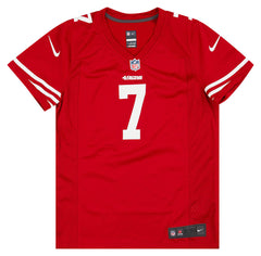 2012-16 SAN FRANCISCO 49ERS KAEPERNICK #7 NIKE GAME JERSEY (HOME) Y - -  Classic American Sports