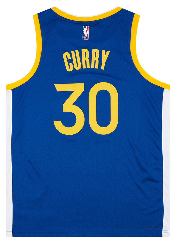 2013-14 GOLDEN STATE WARRIORS CURRY #30 ADIDAS JERSEY (ALTERNATE) Y -  Classic American Sports