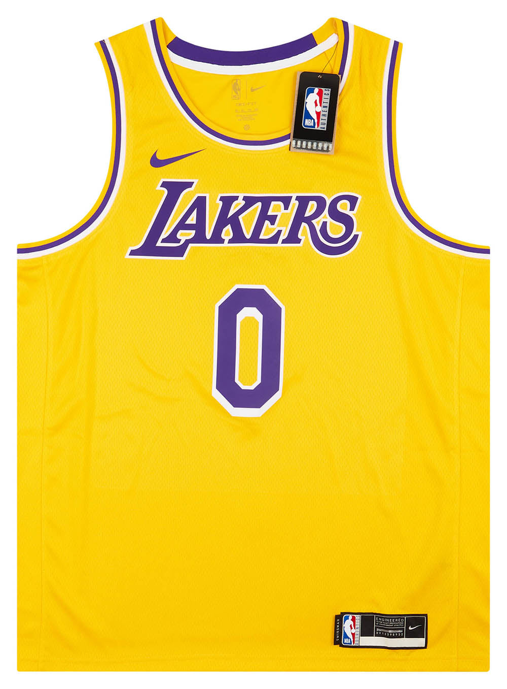 Los Angeles Lakers Nike City Edition Swingman Jersey 22 - White - Russell  Westbrook - Youth