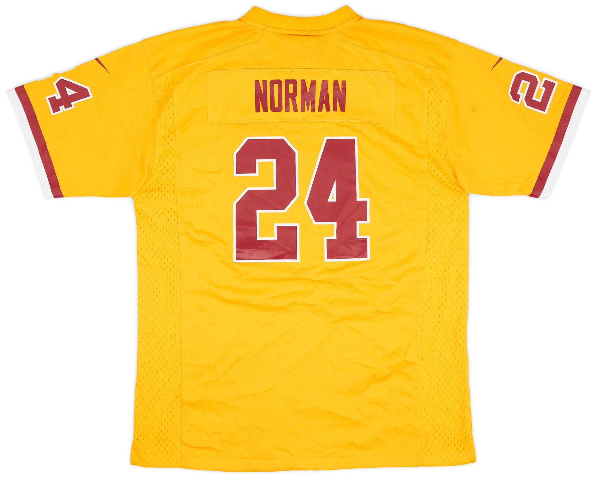 2016-19 WASHINGTON REDSKINS NORMAN #24 NIKE GAME JERSEY (ALTERNATE) Y