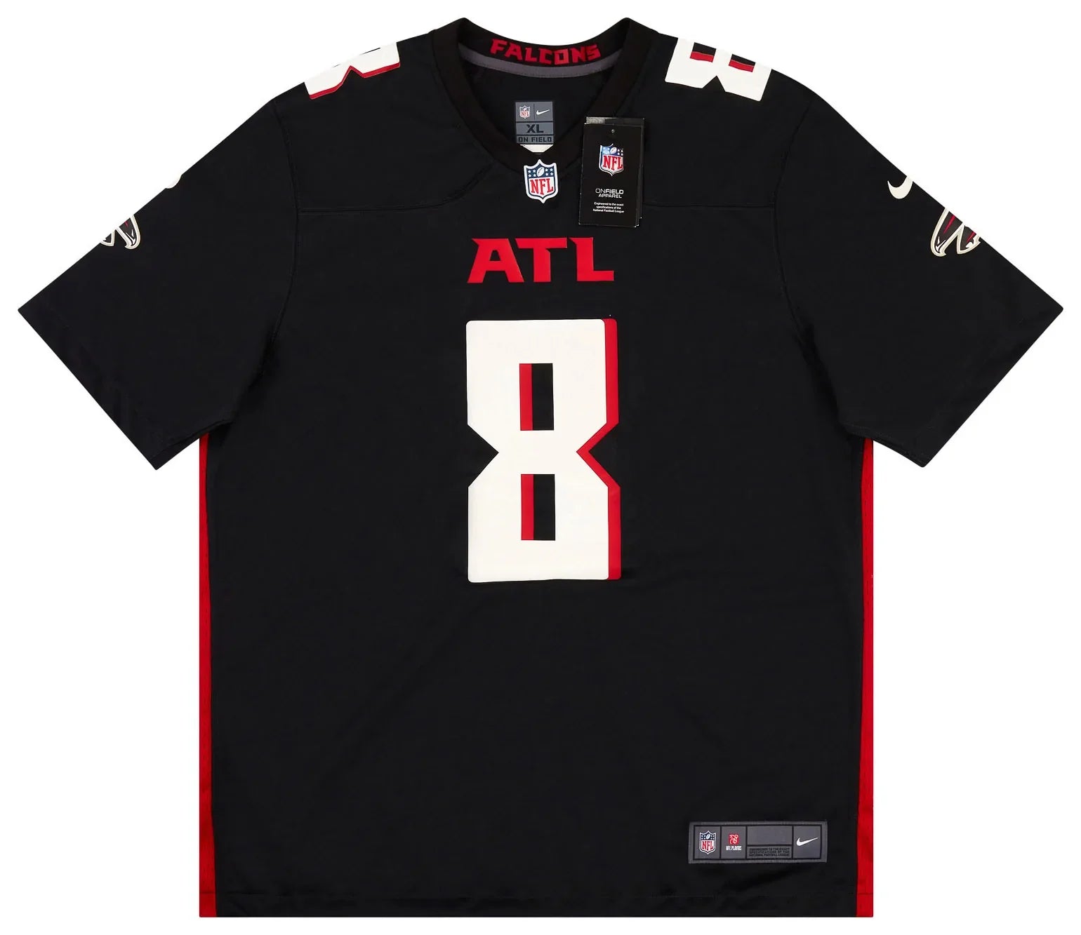 2021-23 ATLANTA FALCONS PITTS #8 NIKE GAME JERSEY (HOME) S - W/TAGS