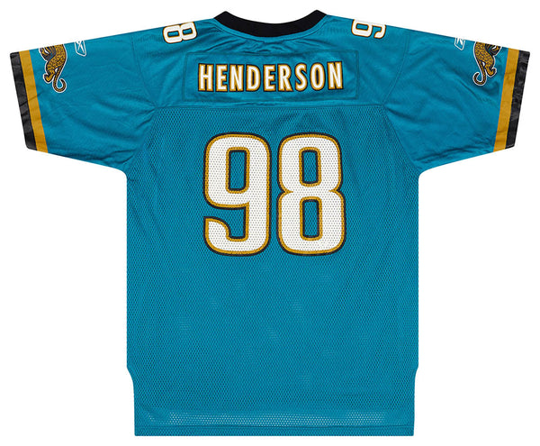 John Henderson #98 Jacksonville Jaguars Authentic Jersey