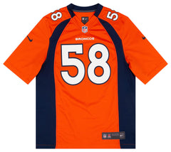 Authentic Nike Von Miller #58 Denver Broncos NFL Football Jersey