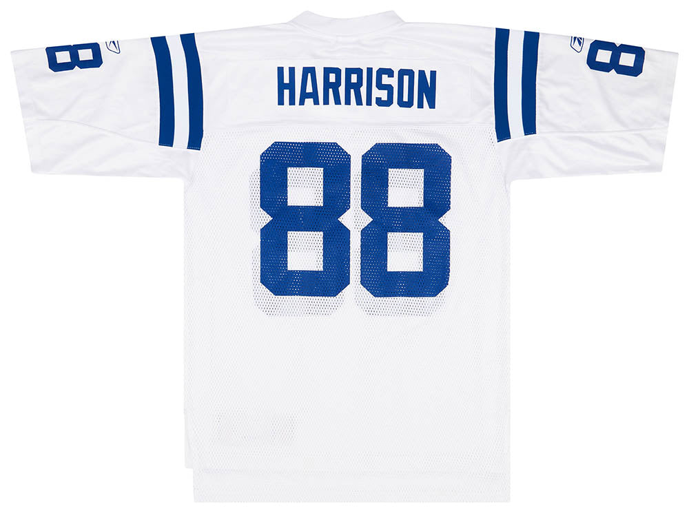 2005-06 INDIANAPOLIS COLTS HARRISON #88 REEBOK ON FIELD JERSEY (AWAY) M