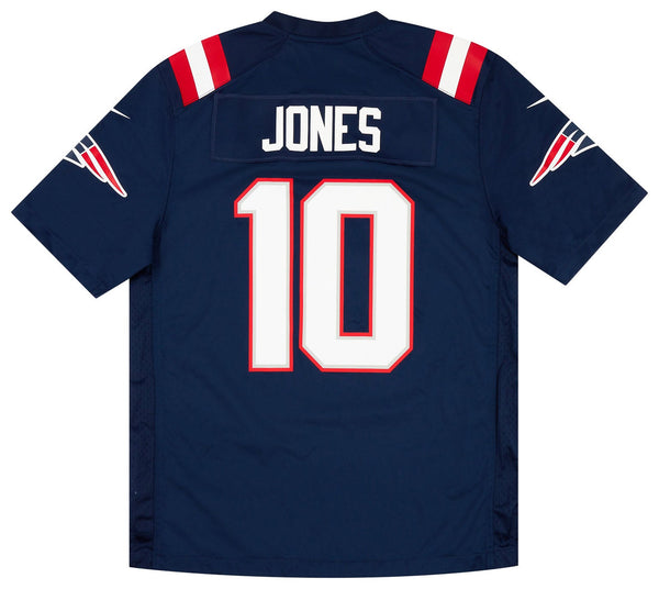 2021-22 NEW ENGLAND PATRIOTS JONES #10 NIKE GAME JERSEY (HOME) M