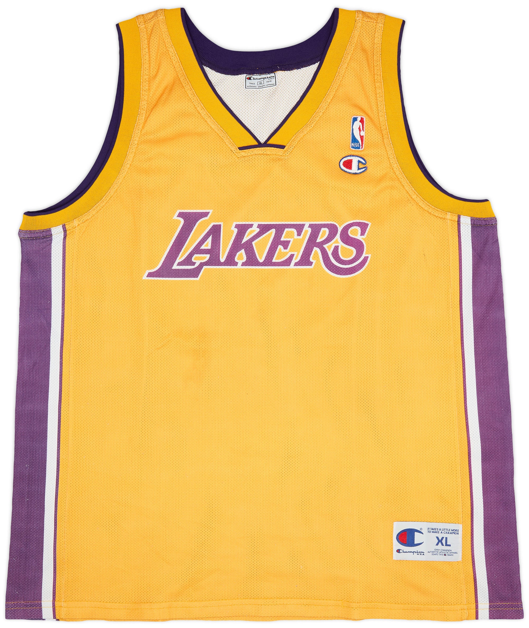 1999-06 LA LAKERS CHAMPION JERSEY (HOME) XL