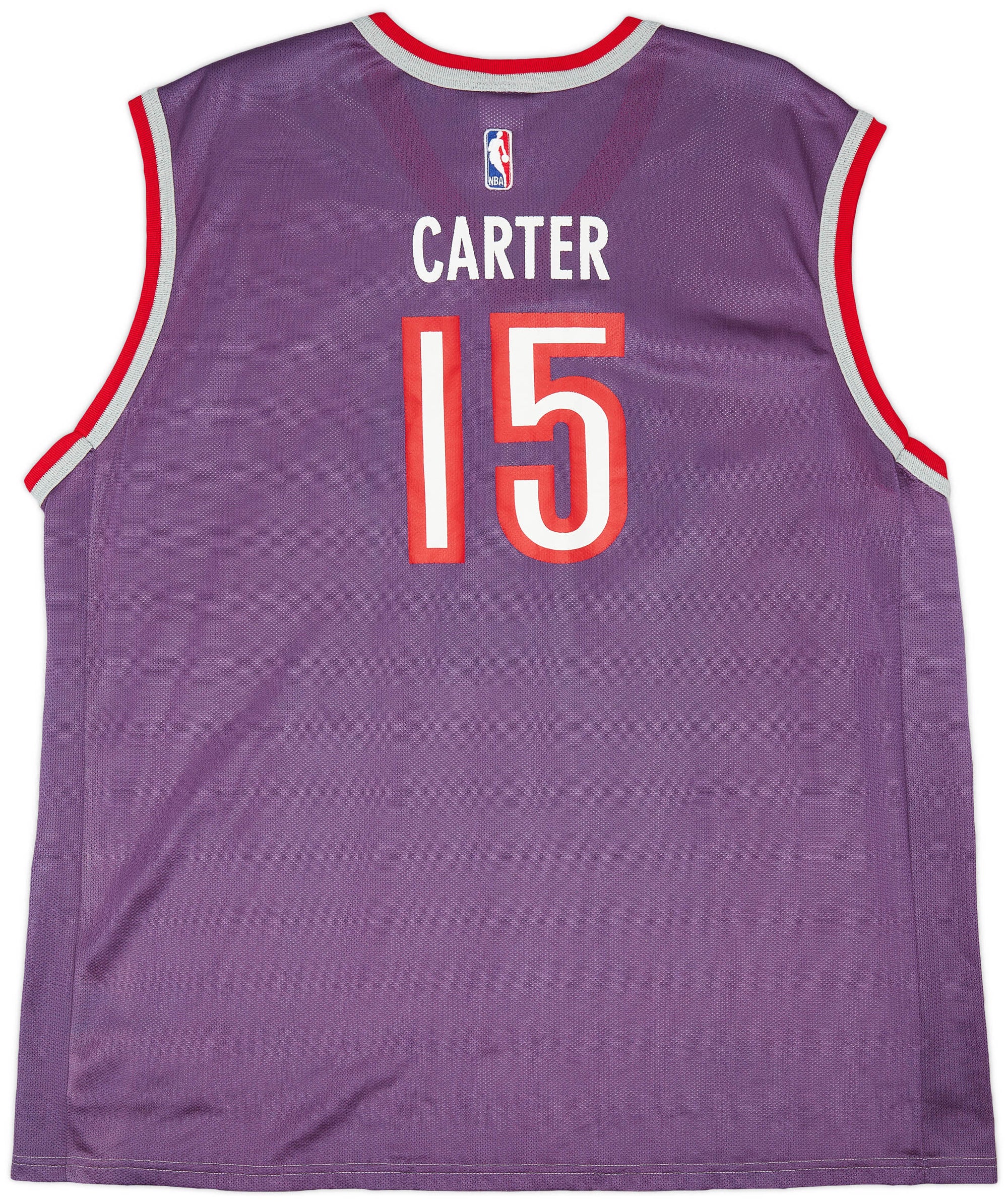 1999-02 TORONTO RAPTORS CARTER #15 CHAMPION JERSEY (ALTERNATE) XL