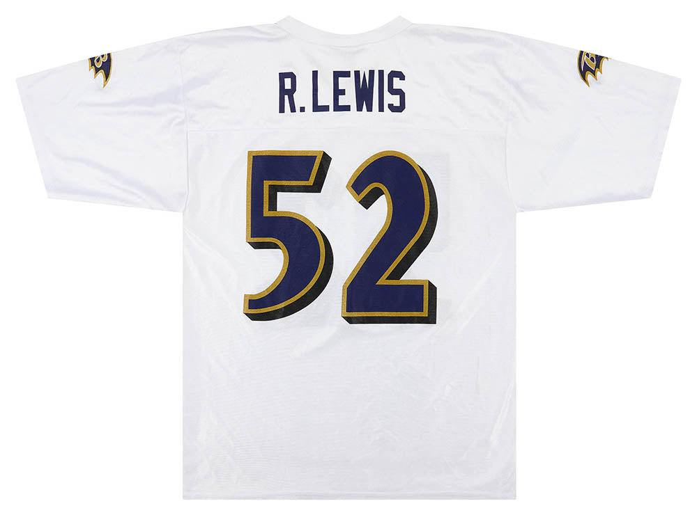 2008-11 BALTIMORE RAVENS LEWIS #52 NFL REPLICA JERSEY (AWAY) M