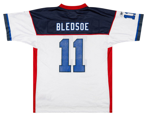 Drew Bledsoe Buffalo Bills Reebok White XL Jersey