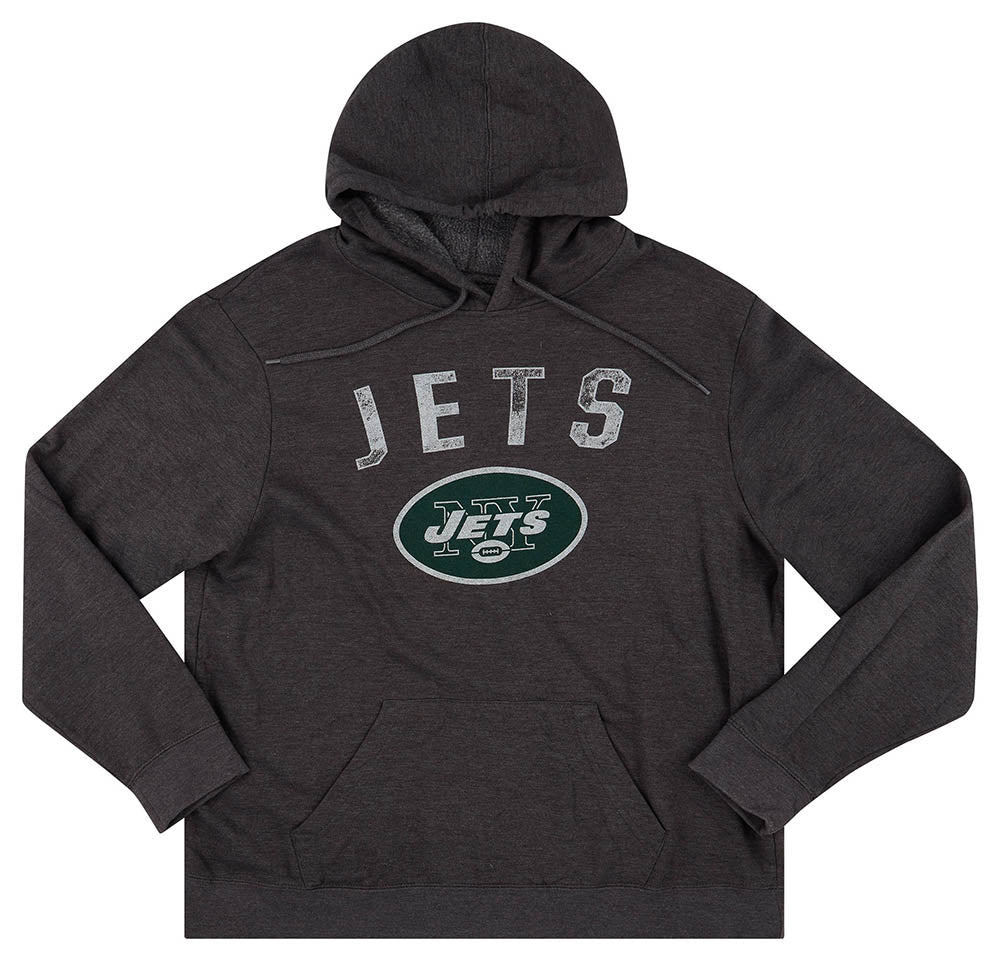 2016 NEW YORK JETS MAJESTIC HOODED SWEAT TOP XL
