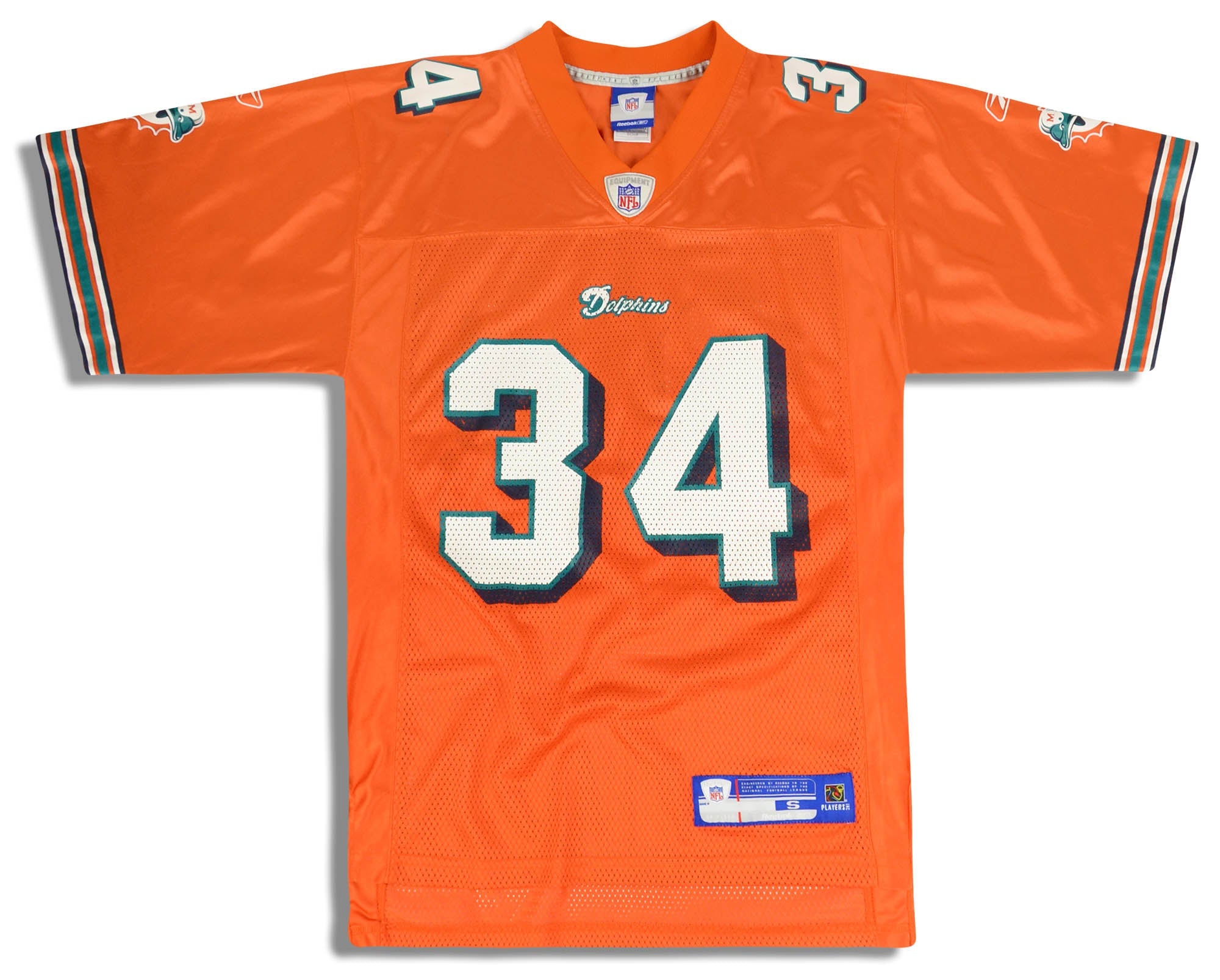 number 34 miami dolphins