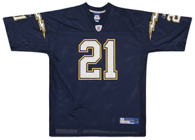 VTG Ladainian Tomlinson #21 SD Chargers ADIDAS Navy Graphic Jersey