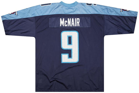 1999-00 TENNESSEE TITANS McNAIR #9 NIKE JERSEY (HOME) XXL