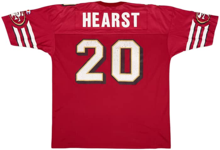 1997-00 San Francisco 49ers Hearst #20 Champion Home Jersey - 6/10 - (XL)
