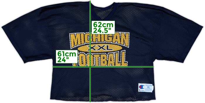 1990s Michigan Wolverines Champion Training Jersey - 9/10 - (XL)