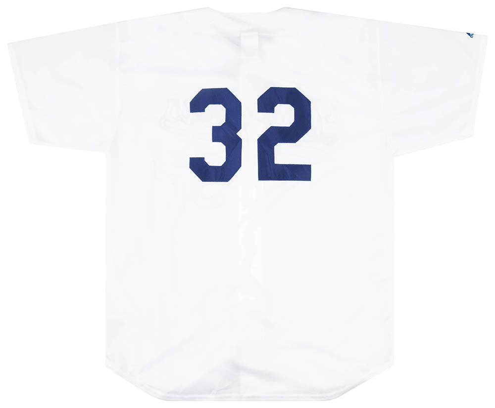 1958-66 LA DODGERS KOUFAX #32 MAJESTIC COOPERSTOWN COLLECTION JERSEY (HOME)  XL