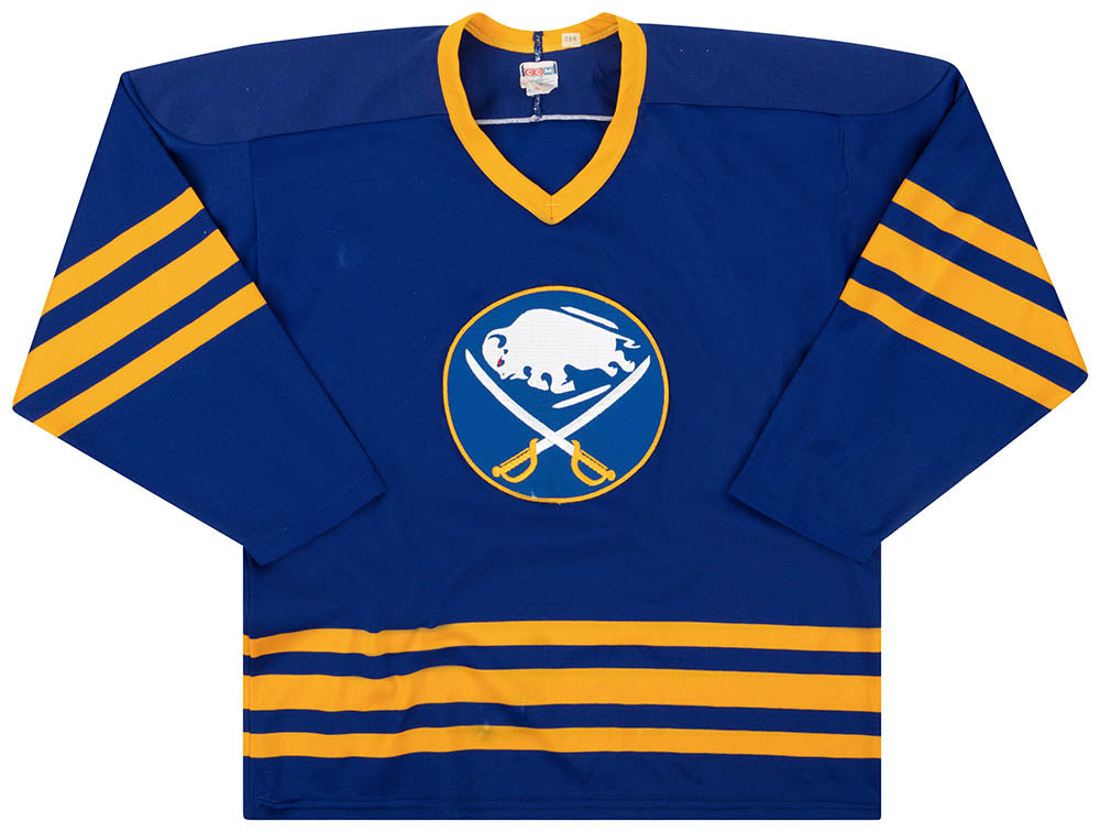 1990-95 BUFFALO SABRES CCM JERSEY (AWAY) L - Classic American Sports