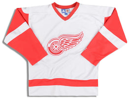 2000's DETROIT RED WINGS CCM CENTER ICE PRACTICE JERSEY XL