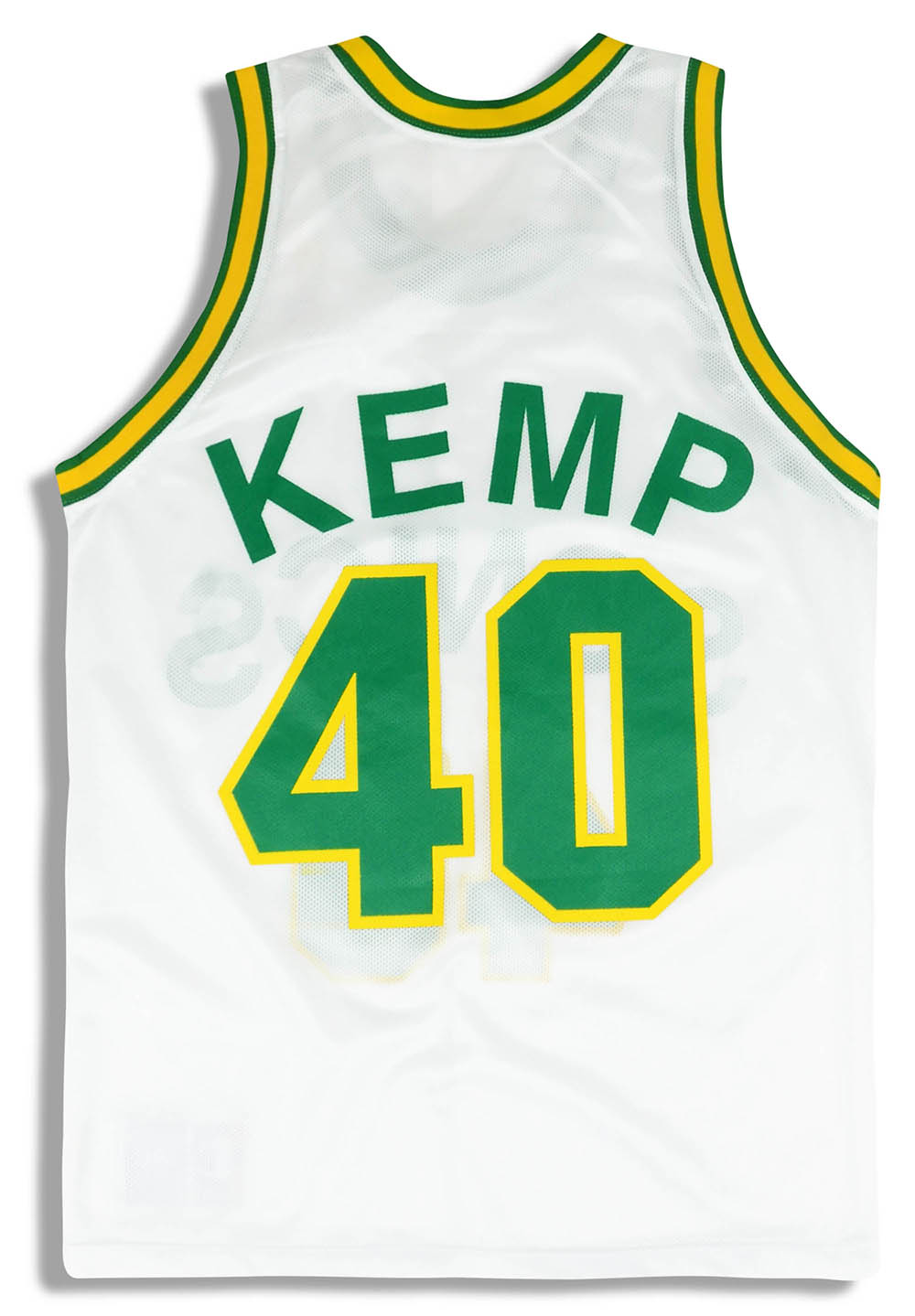 1995-97 Seattle SuperSonics Champion Home Jersey Kemp #40 (XL) 9/10 –  Greatest Kits