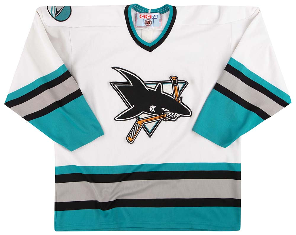 San Jose Sharks CCM hockey jersey original logo