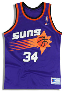 1990s Charles Barkley Phoenix Suns White NBA Jersey
