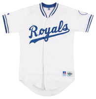 Kansas City Royals 1980's Majestic Cooperstown Throwback Away Baseball  Jersey XL