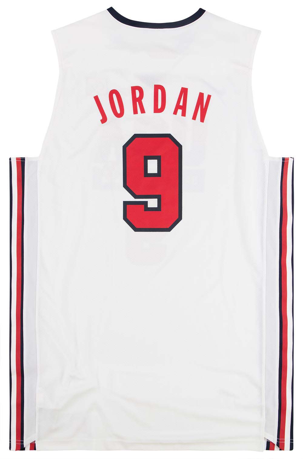 Michael Jordan Nike USA Basketball Jersey #9 White Mens Size Small