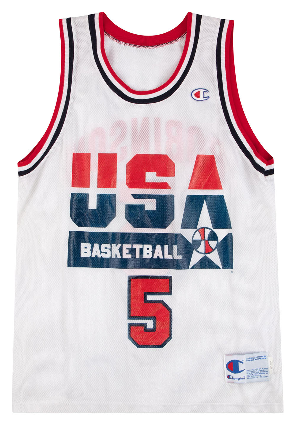Nike Kevin Durant #5 USA Dream Team Olympic Jersey Basketball Size XL White