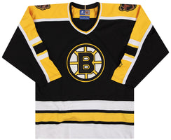 Boston Bruins NHL CCM Men's Yellow Retro Logo Tri Blend T-Shirt —