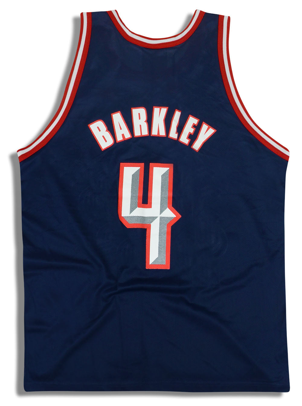 Philadelphia 76ers #34 Charles Barkley White Swingman Throwback