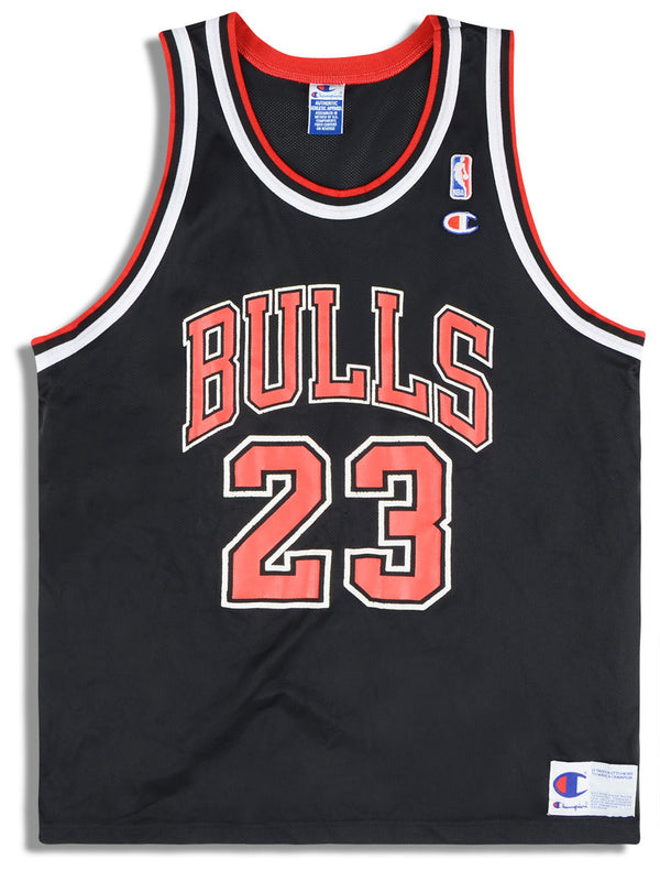 Michael Jordan #23 Chicago Bulls 1996-97 Authentic NBA Jersey Pinstripe  (YOUTH)