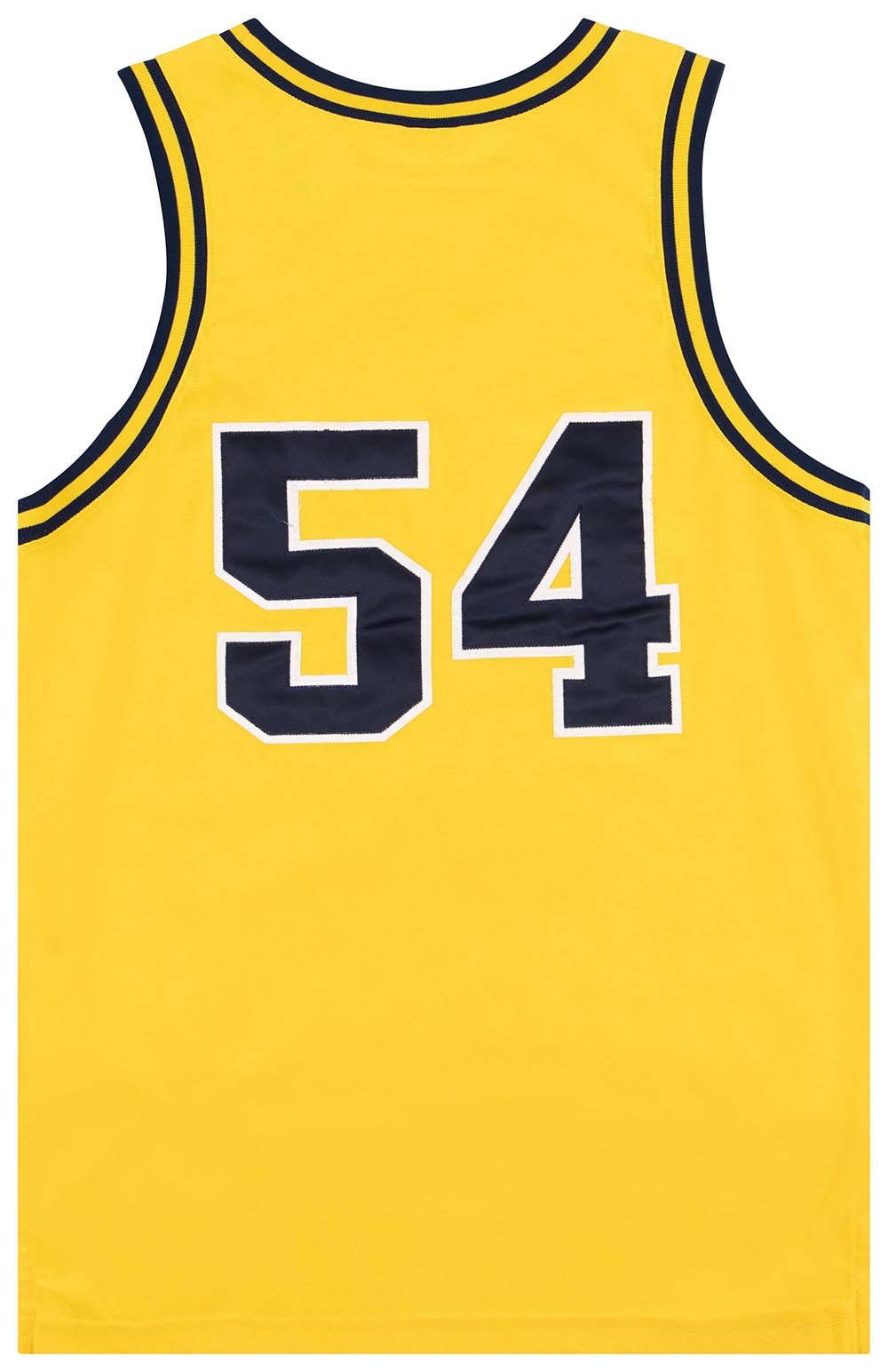 1996-98 AUTHENTIC MICHIGAN WOLVERINES TRAYLOR #54 NIKE JERSEY (ALTERNATE) L