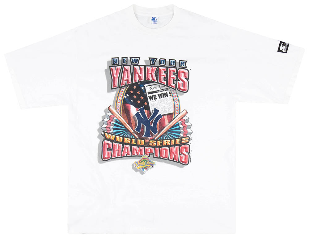 1996 NEW YORK YANKEES WORLD SERIES CHAMPIONS STARTER TEE XL