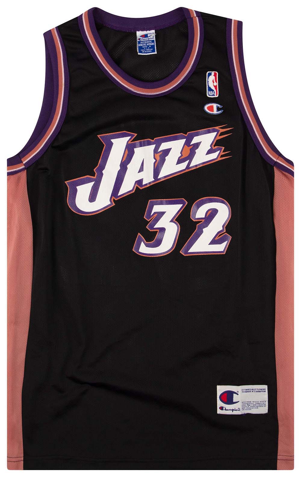 Champion, Shirts & Tops, Vintage Champion Utah Jazz Karl Malone Jersey