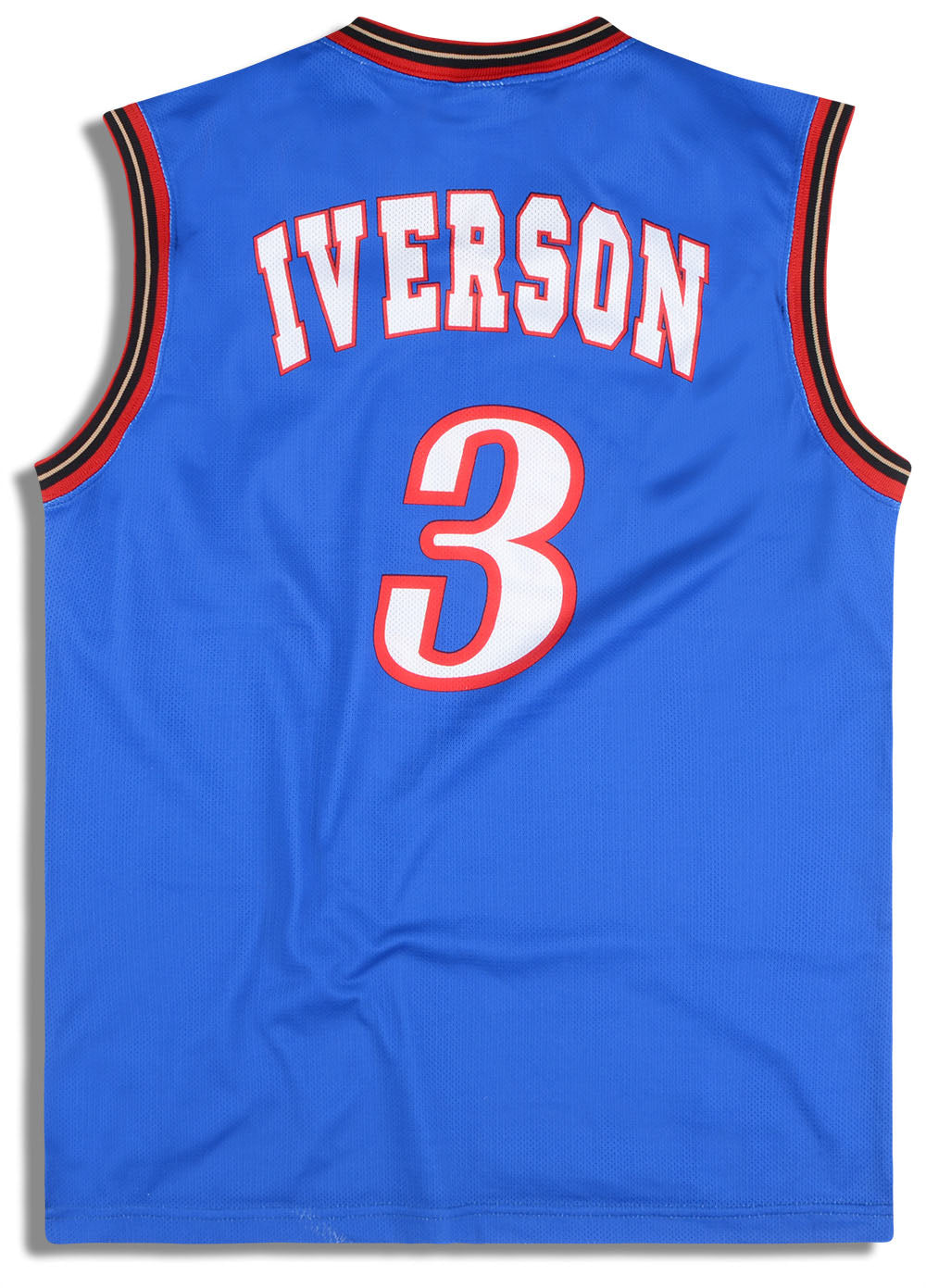 Vintage Champion NBA Philadelphia Sixers 76ers IVERSON #3 Jersey