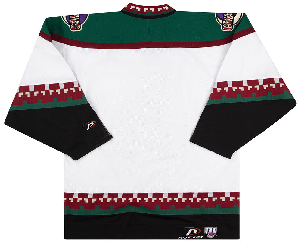 Vintage Phoenix Coyotes CCM Hockey Jersey Size XL White 