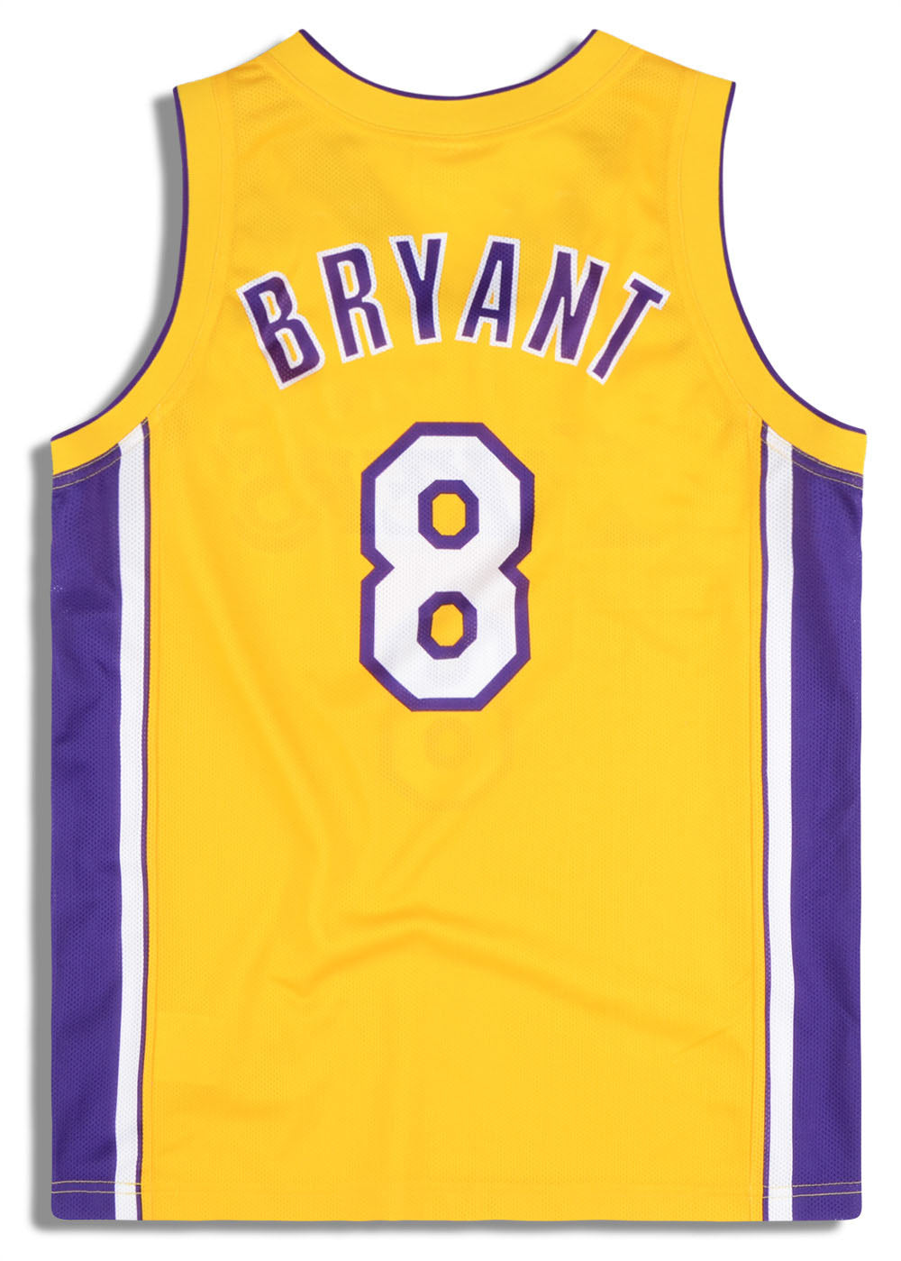 Los Angeles Lakers: Kobe Bryant 1998/99 Yellow Champion Jersey (XL